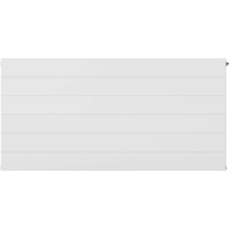 Mexen Line CCL21 Plattenheizkörper 600 x 700 mm, mittiger unterer Anschluss, 847 W, weiß - W6C21L-060-070-00