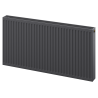 Mexen CC22 Plattenheizkörper 600 x 3000 mm, mittiger unterer Anschluss, 4958 W, anthrazit - W6C22-060-300-66
