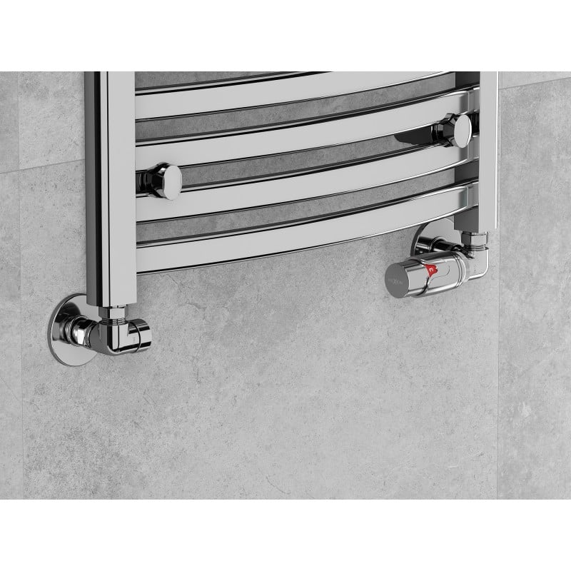 Mexen G00 Axiales Thermostat-Set, Chrom - W903-900-01