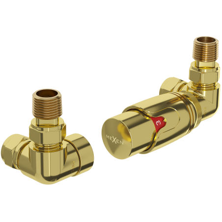 Mexen G00 Axiales Thermostat-Set, Gold - W903-900-50