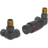 Mexen G00 Thermostat-Set, axial, anthrazit - W903-900-66