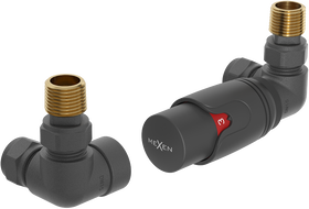 Mexen G00 Thermostat-Set, anthrazit - W903-900-66