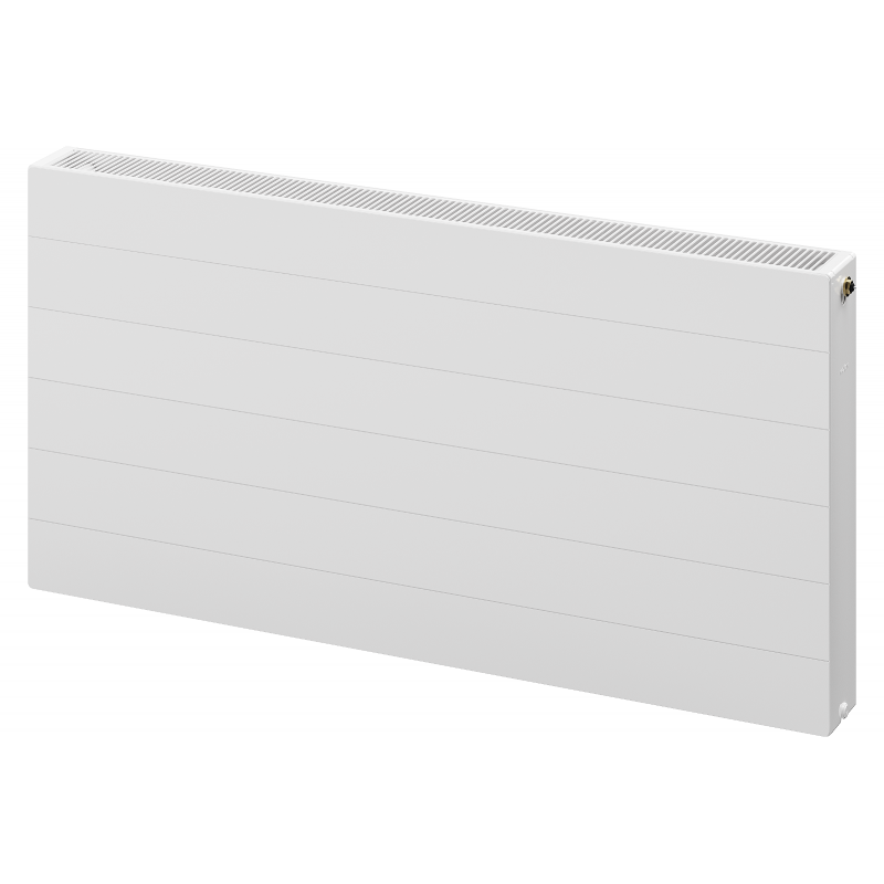 Mexen Line CCL22 Plattenheizkörper 600 x 1600 mm, unterer Mittelanschluss, 2532 W, weiß - W6C22L-060-160-00