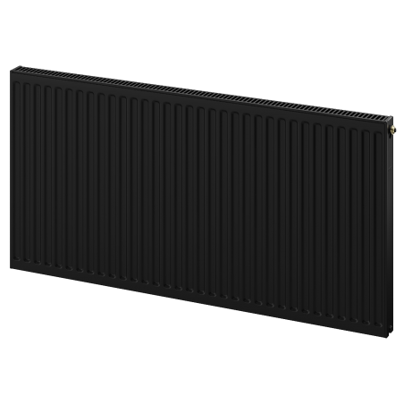Mexen CC11 Plattenheizkörper 300 x 1300 mm, mittiger unterer Anschluss, 636 W, schwarz - W6C11-030-130-70