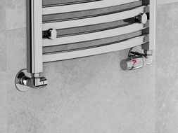 Mexen G00 axialer Thermostat-Set mit Abdeckung R, Chrom - W903-900-904-01
