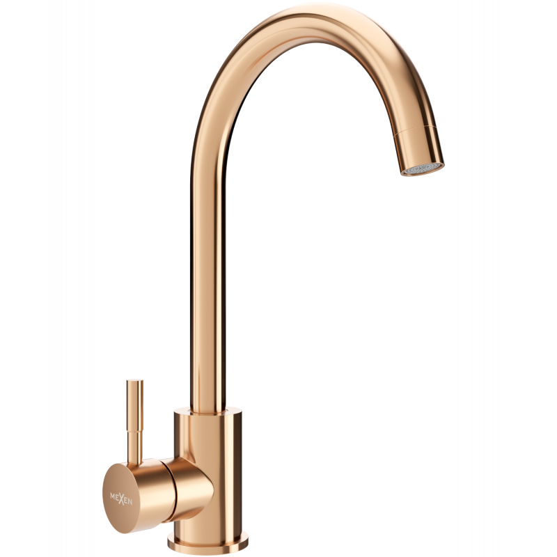 Mexen Foggia Küchenarmatur, Roségold - 671800-60