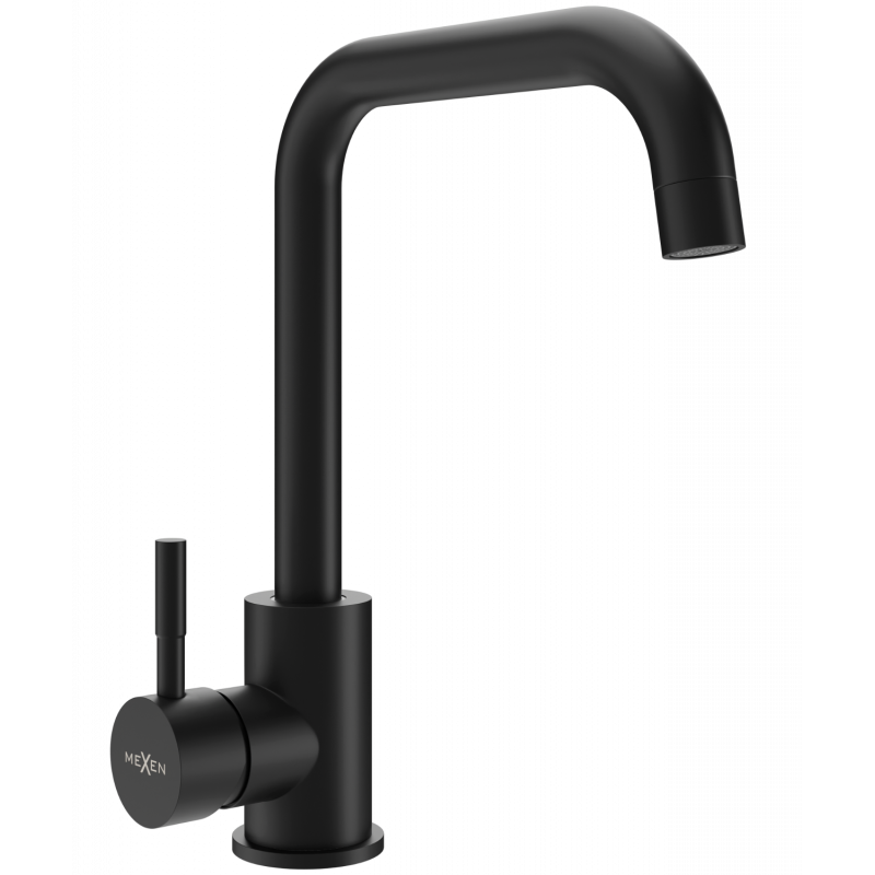 Mexen Modena Küchenarmatur, schwarz - 671900-70