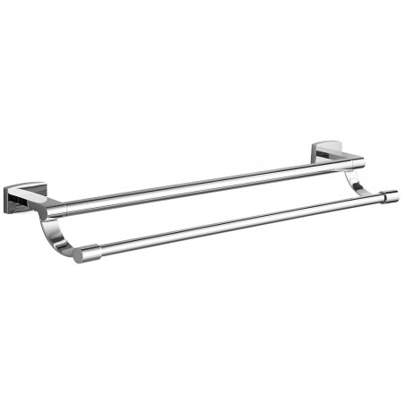 Mexen Zoja doppelter Handtuchhalter, Chrom - 7019125-00
