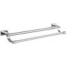 Mexen Zoja doppelter Handtuchhalter, Chrom - 7019125-00