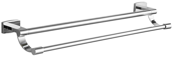 Mexen Zoja Doppel-Handtuchhalter, Chrom - 7019125-00