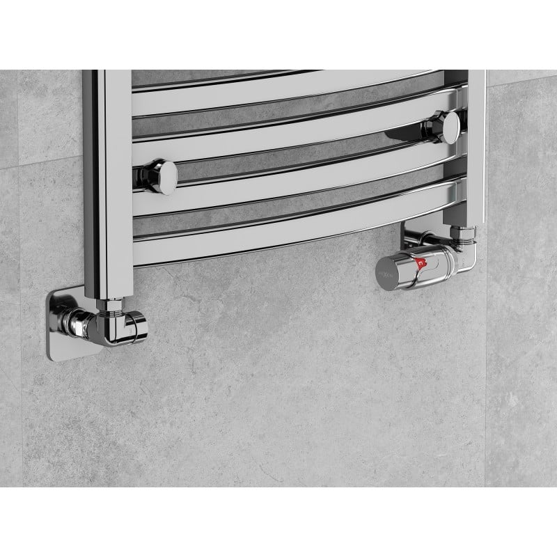Mexen G00 Axialer Thermostat-Set mit Abdeckung S, Chrom - W903-900-909-01