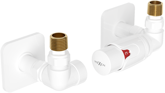 Mexen G00 Axiales Thermostat-Set mit Abdeckung S, Weiß - W903-900-909-20