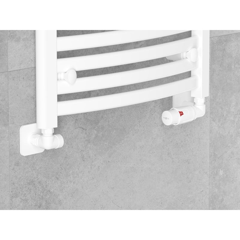 Mexen G00 Axiales Thermostat-Set mit Abdeckung S, Weiß - W903-900-909-20