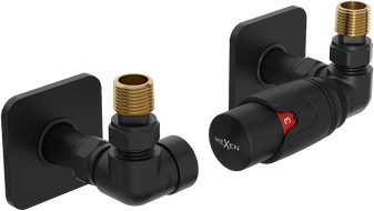 Mexen G00 thermisches Set, axial mit Abdeckung S, schwarz - W903-900-909-70