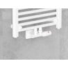 Mexen G00 thermostatisches Eckventil-Set mit Blende S, Duplex, DN50, weiß - W907-900-910-20