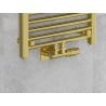 Mexen G00 Thermostatset, Eckform mit Abdeckung S, Duplex, DN50, gold - W907-900-910-50