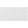 Mexen Line CCL33 Plattenheizkörper 300 x 1600 mm, mittiger unterer Anschluss, 1984 W, weiß - W6C33L-030-160-00