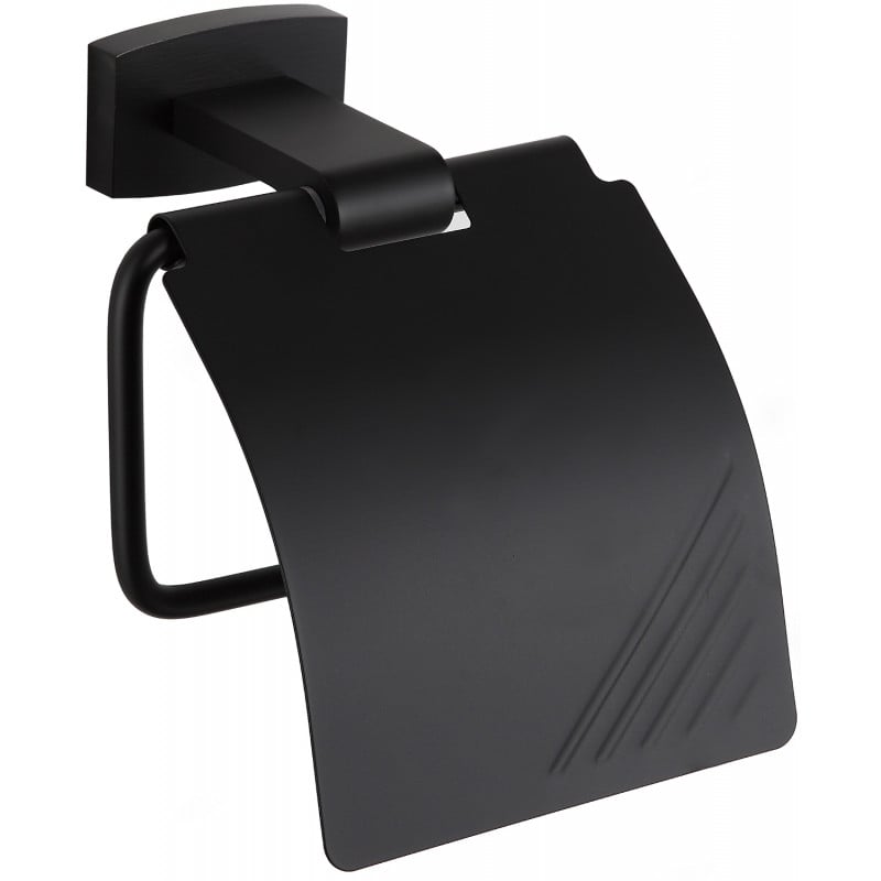 Mexen Zoja Toilettenpapierhalter, schwarz - 7019133-70