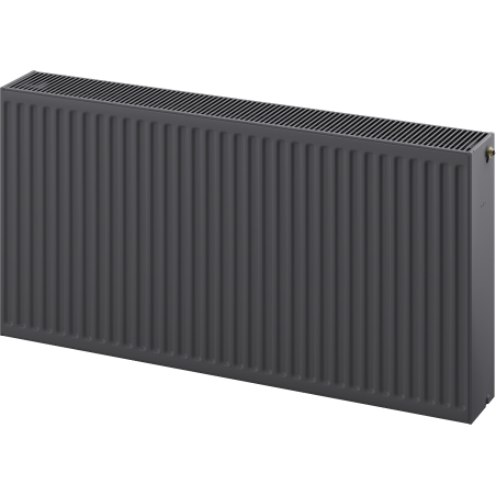 Mexen CC33 Plattenheizkörper 900 x 1500 mm, unterer Mittelanschluss, 4773 W, Anthrazit - W6C33-090-150-66