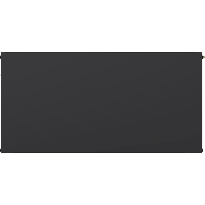 Mexen Flat CCF11 Plattenheizkörper 300 x 400 mm, mittiger Unteranschluss, 182 W, Anthrazit - W6C11F-030-040-66