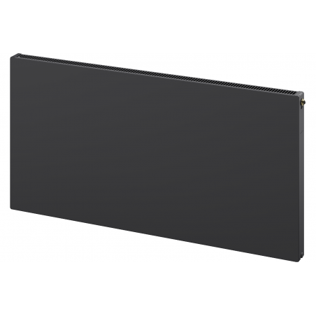 Mexen Flat CCF11 Plattenheizkörper 300 x 1100 mm, mittiger unterer Anschluss, 500 W, Anthrazit - W6C11F-030-110-66