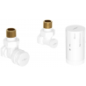 Mexen G05 Thermostat-Set, Winkelform, Weiß - W901-958-20