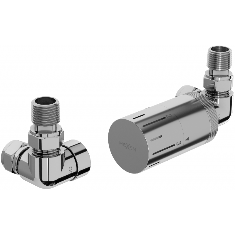 Mexen G05 Thermostat-Set axial, Chrom - W903-958-01