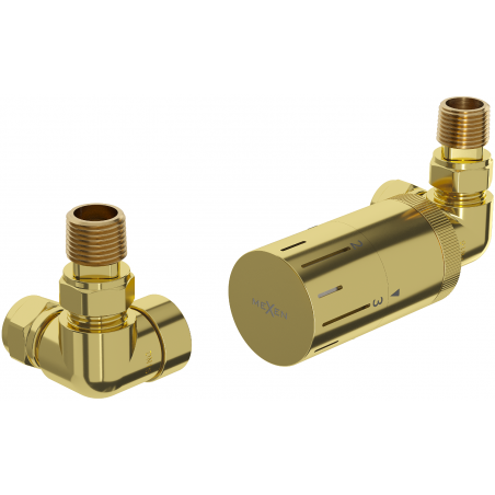 Mexen G05 Axiales Thermostat-Set, Gold - W903-958-50