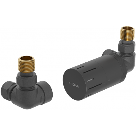Mexen G05 Thermostat-Set axial, anthrazit - W903-958-66