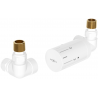 Mexen G05 axiales Thermostat-Set, weiß - W903-958-20