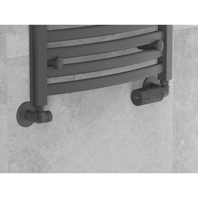 Mexen G05 Axiales Thermostat-Set mit Verkleidung R, Anthrazit - W903-958-904-66