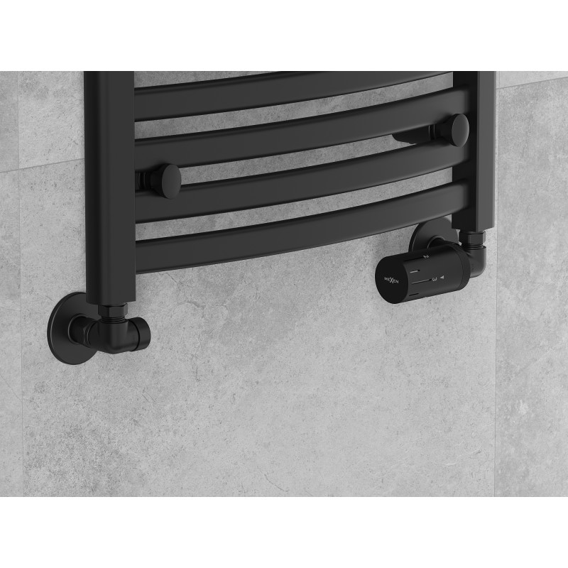 Mexen G05 Axial Thermostat-Set mit Verkleidung R, schwarz - W903-958-904-70