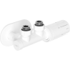 Mexen G05 thermostatisches Eck-Set mit Abdeckung R, Duplex, DN50, weiß - W907-958-905-20