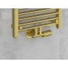 Mexen G05 Thermostat-Set Winkel mit Abdeckung R, Duplex, DN50, gold - W907-958-905-50