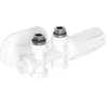 Mexen G05 Thermostat-Set Winkel/Gerade mit Abdeckung R, Duplex, DN50, weiß - W908-958-905-20