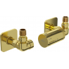 Mexen G05 axiales Thermostat-Set mit S-Verkleidung, gold - W903-958-909-50
