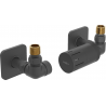 Mexen G05 Axial Thermostat-Set mit Abdeckung S, Anthrazit - W903-958-909-66