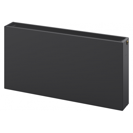 Mexen Flat CCF33 Heizkörper Flachheizkörper 300 x 600 mm, mittlerer unterer Anschluss, 744 W, anthrazit - W6C33F-030-060-66