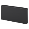 Mexen Flat CCF33 Plattenheizkörper 300 x 1300 mm, mittlerer Bodenanschluss, 1612 W, Anthrazit - W6C33F-030-130-66