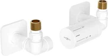 Mexen G05 axiales Thermostat-Set mit Abdeckung S, weiß - W903-958-909-20