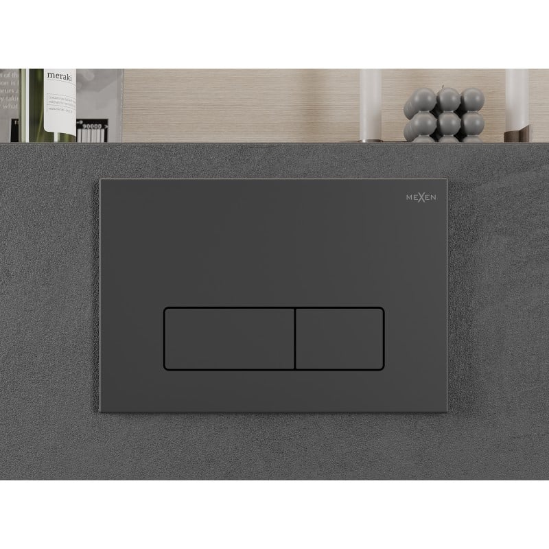 Mexen Fenix 13 Spültaste Slim, gun gray - 601366