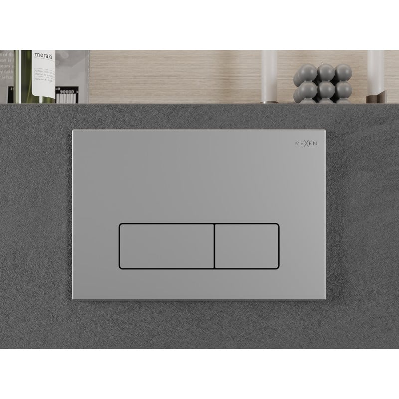 Mexen Fenix 13 Spültaste Slim, Chrom matt - 601302