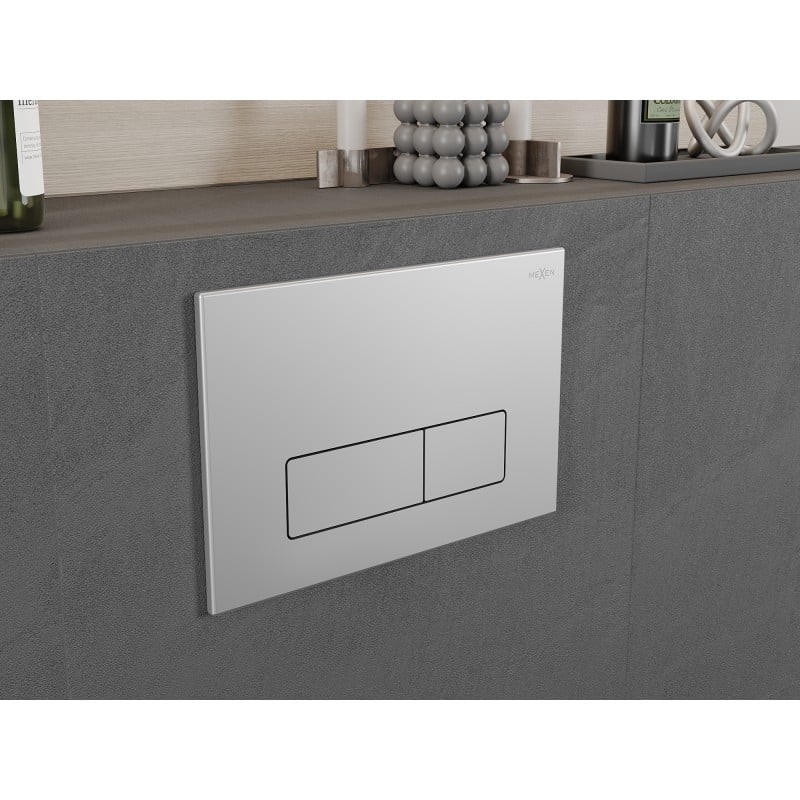 Mexen Fenix 13 Spültaste Slim, Chrom matt - 601302