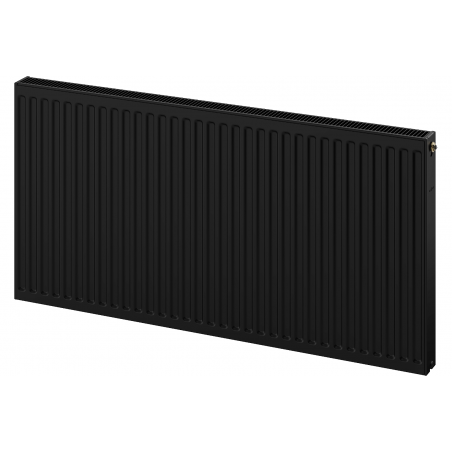 Mexen CC21 Plattenheizkörper 900 x 900 mm, mittiger unterer Anschluss, 1598 W, schwarz - W6C21-090-090-70