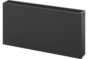 Mexen Flat CCF33 Plattenradiator 400 x 1300 mm, mittiger unterer Anschluss, 2056 W, Anthrazit - W6C33F-040-130-66