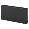 Mexen Flat CCF33 Plattenheizkörper 500 x 400 mm, unterer Mittelanschluss, 760 W, Anthrazit - W6C33F-050-040-66