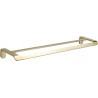 Mexen Lea doppelter Handtuchhalter, gold - 7026025-50