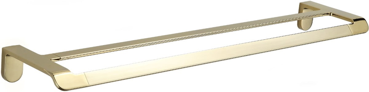 Mexen Lea Doppelter Handtuchhalter, gold - 7026025-50