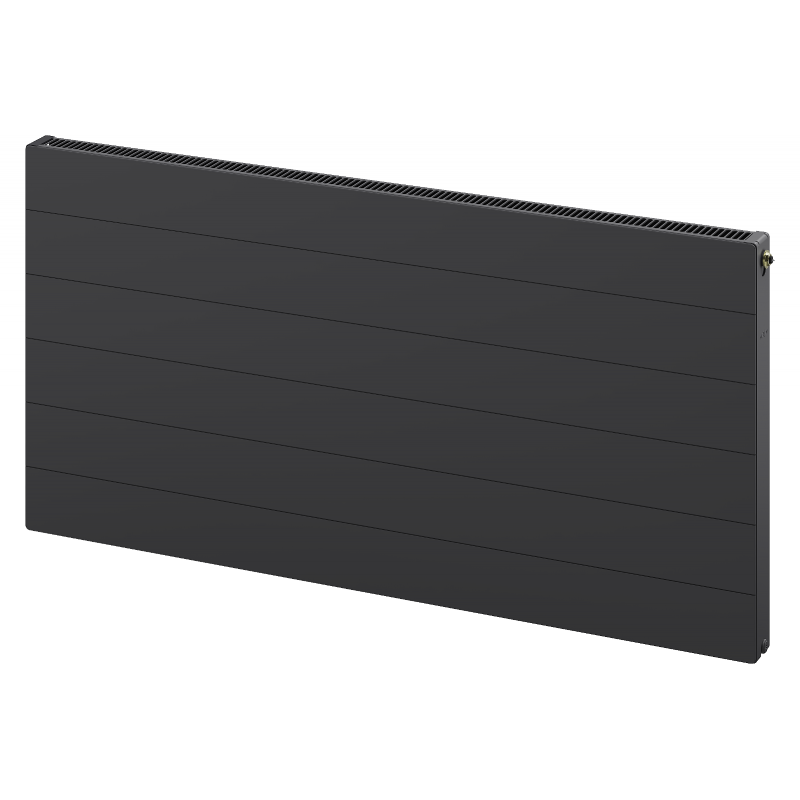 Mexen Line CCL11 Plattenheizkörper 300 x 900 mm, mittiger unterer Anschluss, 409 W, Anthrazit - W6C11L-030-090-66