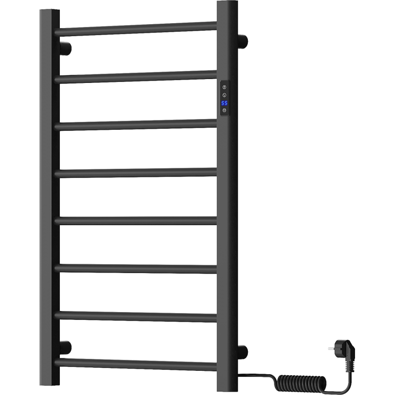 Mexen Oso Elektrischer Heizkörper 2-in-1 stehend 910 x 500 mm, 200 W, schwarz - W304-0910-500-00-70